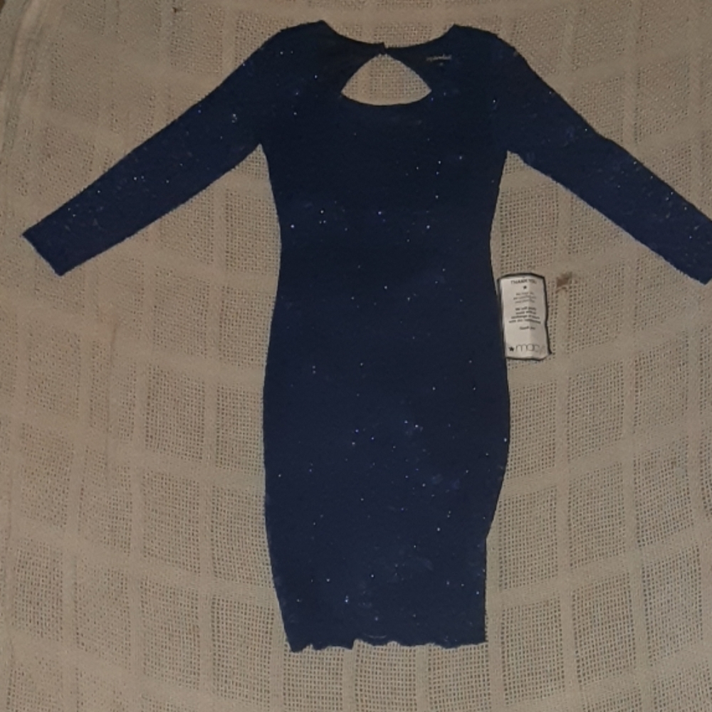Sequin Hearts Mini Dress